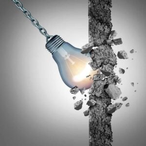 Future Proof Leadership - swinging lightbulb