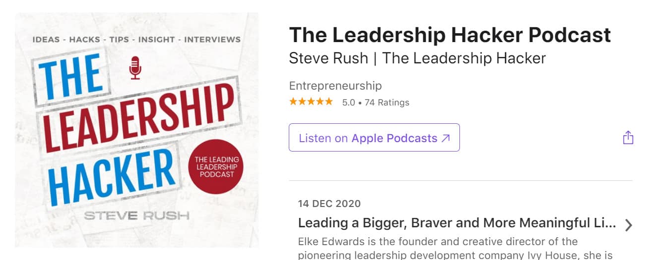 The LEadership Hacker Podcast