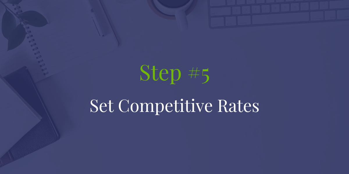 Set Competitive Rates