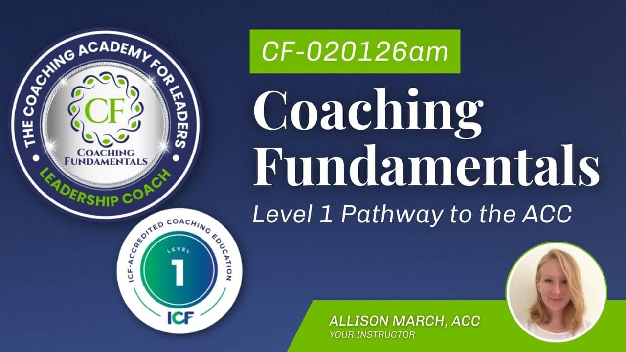 Coaching Fundamentals Cohort: CF-020126am GHL